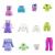 POLLY POCKET SET 2 PAPUSI SI ACCESORII 27 PIESE SuperHeroes ToysZone
