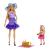 BARBIE FAMILY AND FRIENDS SET PAPUSA BARBIE SI PAPUSA CHELSEA SuperHeroes ToysZone