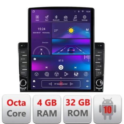 Navigatie Renault Trafic 2008-2012 Octa Core ecran tip TESLA 9.7" cu Android Radio Bluetooth Internet GPS WIFI 4+32GB DSP 4G CarStore Technology
