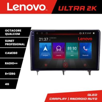 Navigatie Honda Civic 2022- Qled 2K Octa Core 8+128 LTE 4G DSP Wifi 5Ghz HDMI android auto carplay radio gps internet kit-civic2022+ULTRA-2K-10-8+128 CarStore Technology