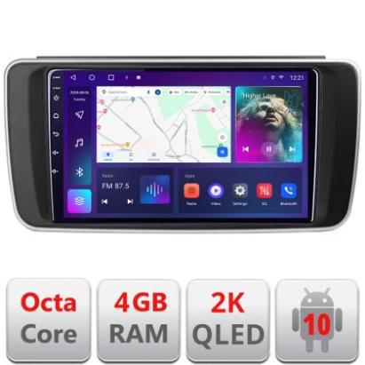 Navigatie Nissan Leaf 2018-2024 QLED 2K Octa core 4+32 DSP 360 Optic FHD internet gps radio carplay android auto kit-leaf+EDT-E409-2K CarStore Technology