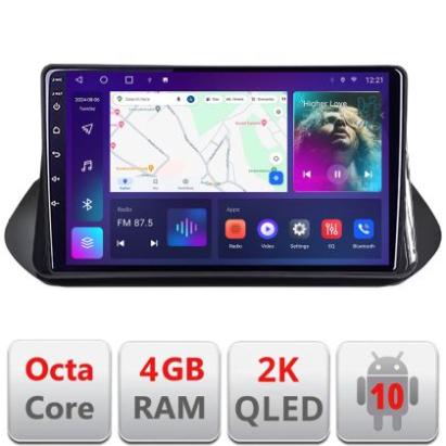Navigatie Nissan X-trail 2021- QLED 2K Octa core 4+32 DSP 360 Optic FHD internet gps radio carplay android auto kit-x-trail-2021+EDT-E410-2K CarStore Technology