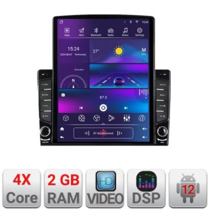 Navigatie VW Passat B5  dedicata Android radio gps internet quad core 2+32 ecran vertical 9.7" kit-b5-v2+EDT-E708 CarStore Technology