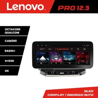 Navigatie Jeep Compass 2021- Lenovo Qled 12.3 inch Octa Core 4+64 360 DSP ADAS carplay android auto radio internet kit-compass2021+PRO-12.3-4+64+kit-10-9 CarStore Technology