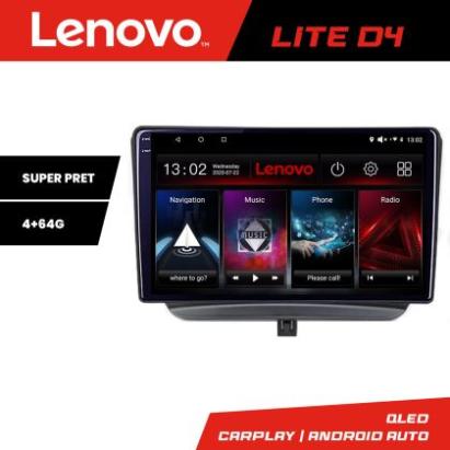 Navigatie Ford Turneo Courier Transit Courier 2014-2021 Lenovo QLED 1K 4+64 WIFI 5Ghz carplay android auto Android kit-turneo+EDT-LITE-D4-9-4+64 CarStore Technology