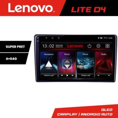 Navigatie Ford Focus C-max S-max Galaxy Mondeo unitati ovale Lenovo QLED 1K 4+64 WIFI 5Ghz carplay android auto Android kit-ford-oval+EDT-LITE-D4-9-4+64 CarStore Technology