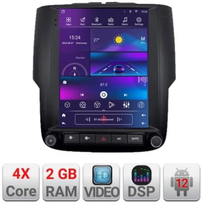 Navigatie Dodge Ram 2013-2018 Edonav Tesla Qled 9.7",Quad core,2Gb RAM,32Gb Hdd,DSP,Carplay,Android Auto,Bluetooth CarStore Technology