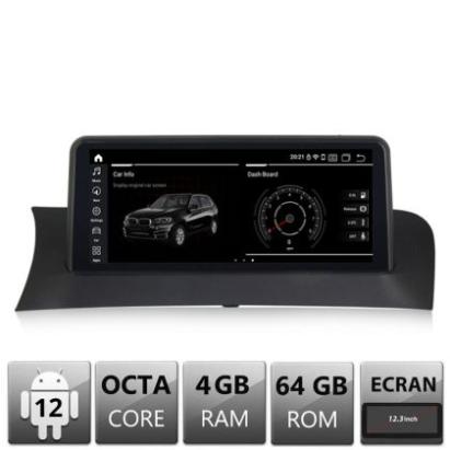 Navigatie dedicata BMW X3 X4 F25 F26 2012-2015 cu ecran NBT Android ecran 12.3" 4+64 4G BT CarStore Technology