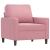 Set de canapele cu perne, 3 piese, roz, catifea GartenMobel Dekor