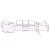 Set de canapele cu perne, 3 piese, albastru, catifea GartenMobel Dekor