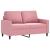 Set de canapele cu perne, 4 piese, roz, catifea GartenMobel Dekor