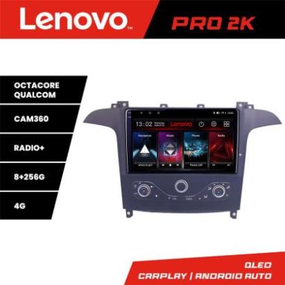 Navigatie Ford S-max 2006-2014 Lenovo Qled 2K Octa Core 8+256 360 DSP carplay android auto radio gps internet KIT-smax-navi+PRO-2K-9-8+256 CarStore Technology