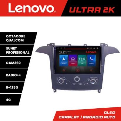 Navigatie Ford S-max 2006-2014 Qled 2K Octa Core 8+128 LTE 4G DSP Wifi 5Ghz HDMI android auto carplay radio gps internet KIT-smax-navi+ULTRA-2K-9-8+128 CarStore Technology