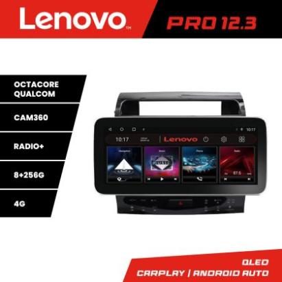 Navigatie Toyota Land Cruiser V8 L200 2009-2020 Lenovo Qled 12.3 inch Octa Core 8+256 360 DSP ADAS carplay android auto radio internet kit-381-type-b+PRO-12.3-8+256+kit-10-9 CarStore Technology