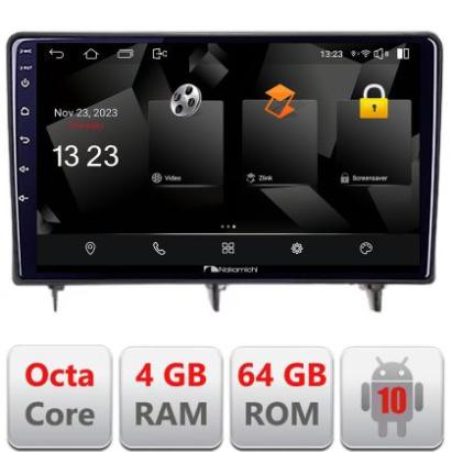 Navigatie Honda Civic 2022- Nakamichi NAM5510 Qled Octa Core 720p 4+64 DSP 360 camera carplay android auto CarStore Technology