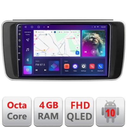 Navigatie Nissan Leaf 2018-2024 dedicata Android QLED octa core 4+64 4G DSP FHD carplay android auto radio gps internet Android kit-leaf+EDT-E309v3 CarStore Technology