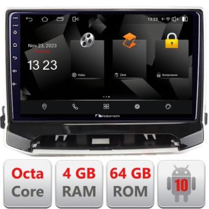 Navigatie Jeep Compass 2021- Nakamichi NAM5510 Qled Octa Core 720p 4+64 DSP 360 camera carplay android auto CarStore Technology