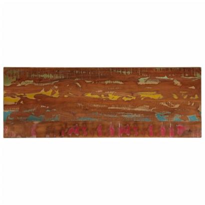 Blat de masă, 140x50x3,8cm, dreptunghiular, lemn masiv reciclat GartenMobel Dekor