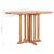 Set mobilier de exterior pliabil, 5 piese, lemn masiv de tec GartenMobel Dekor