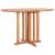 Set mobilier de exterior pliabil, 5 piese, lemn masiv de tec GartenMobel Dekor