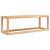 Suport de prosoape, 60x20x20 cm, lemn masiv de nuc GartenMobel Dekor