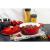 Oala de fonta emailata cu capac, maner din inox, rosie, 4.4 L, Magic Home GartenVIP DiyLine