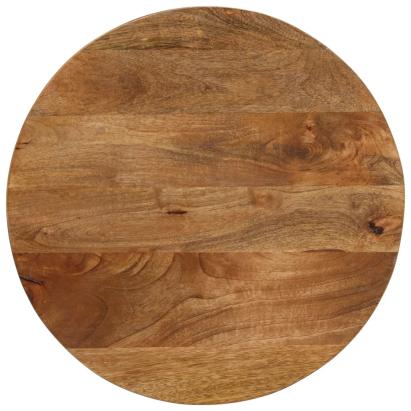 Blat de masă rotund, Ø 40x2,5 cm, lemn masiv de mango brut GartenMobel Dekor
