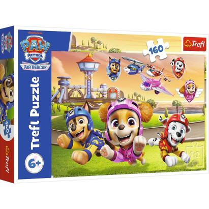 PUZZLE TREFL 160 PATRULA CATELUSILOR ECHIPA DE SALVARE AERIANA SuperHeroes ToysZone