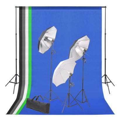 Kit studio foto cu fundal și set de iluminare GartenMobel Dekor