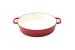 Cratita joasa din fonta emailata cu capac inox 40cm - 8 l Handy KitchenServ