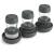 Set de perie vase universală de bucătărie cu dozator de săpun și suport 3buc Handy KitchenServ