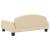 Canapea pentru copii, crem, 70x45x30 cm, material textil GartenMobel Dekor