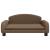 Canapea pentru copii, maro, 70x45x30 cm, material textil GartenMobel Dekor