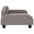 Canapea pentru copii, gri taupe, 70x45x30 cm, material textil GartenMobel Dekor