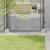 Baze stâlp pătrate 4 buc Argintiu 71x71 mm Oțel galvanizat GartenMobel Dekor