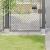 Baze stâlp pătrate 4 buc Argintiu 81x81 mm Oțel galvanizat GartenMobel Dekor