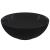 Lavoar negru lucios Ø28x10 cm ceramică GartenMobel Dekor