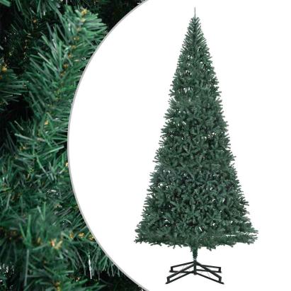 Brad de Crăciun artificial cu suport, verde, 500 cm, PVC GartenMobel Dekor