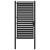 Poarta de gradina incuiata neagra 100x180 cm aluminiu GartenMobel Dekor