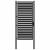Poarta de gradina incuiata neagra 100x200 cm aluminiu GartenMobel Dekor