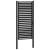 Poarta de gradina incuiata neagra 100x200 cm aluminiu GartenMobel Dekor