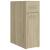 Dulap de farmacie, stejar sonoma, 20x45,5x60 cm lemn prelucrat GartenMobel Dekor