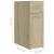 Dulap de farmacie, stejar sonoma, 20x45,5x60 cm lemn prelucrat GartenMobel Dekor