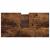 Dulap de baie, stejar afumat, 65x33x60 cm, lemn prelucrat GartenMobel Dekor