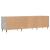 Comodă TV, gri beton, 150x30x44,5 cm, lemn prelucrat GartenMobel Dekor