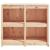 Dulap bucătărie de exterior, 106x55x92 cm, lemn masiv pin GartenMobel Dekor