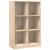 Bibliotecă, 70x33x110 cm, lemn masiv de pin GartenMobel Dekor
