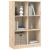 Bibliotecă, 70x33x110 cm, lemn masiv de pin GartenMobel Dekor