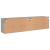 Comodă TV de perete, 2 buc. gri beton, 80x30x41 cm GartenMobel Dekor