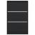 Pantofar, negru, 80x21x125,5 cm, lemn compozit GartenMobel Dekor